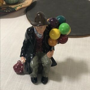 Colorful Balloon Seller Figurine